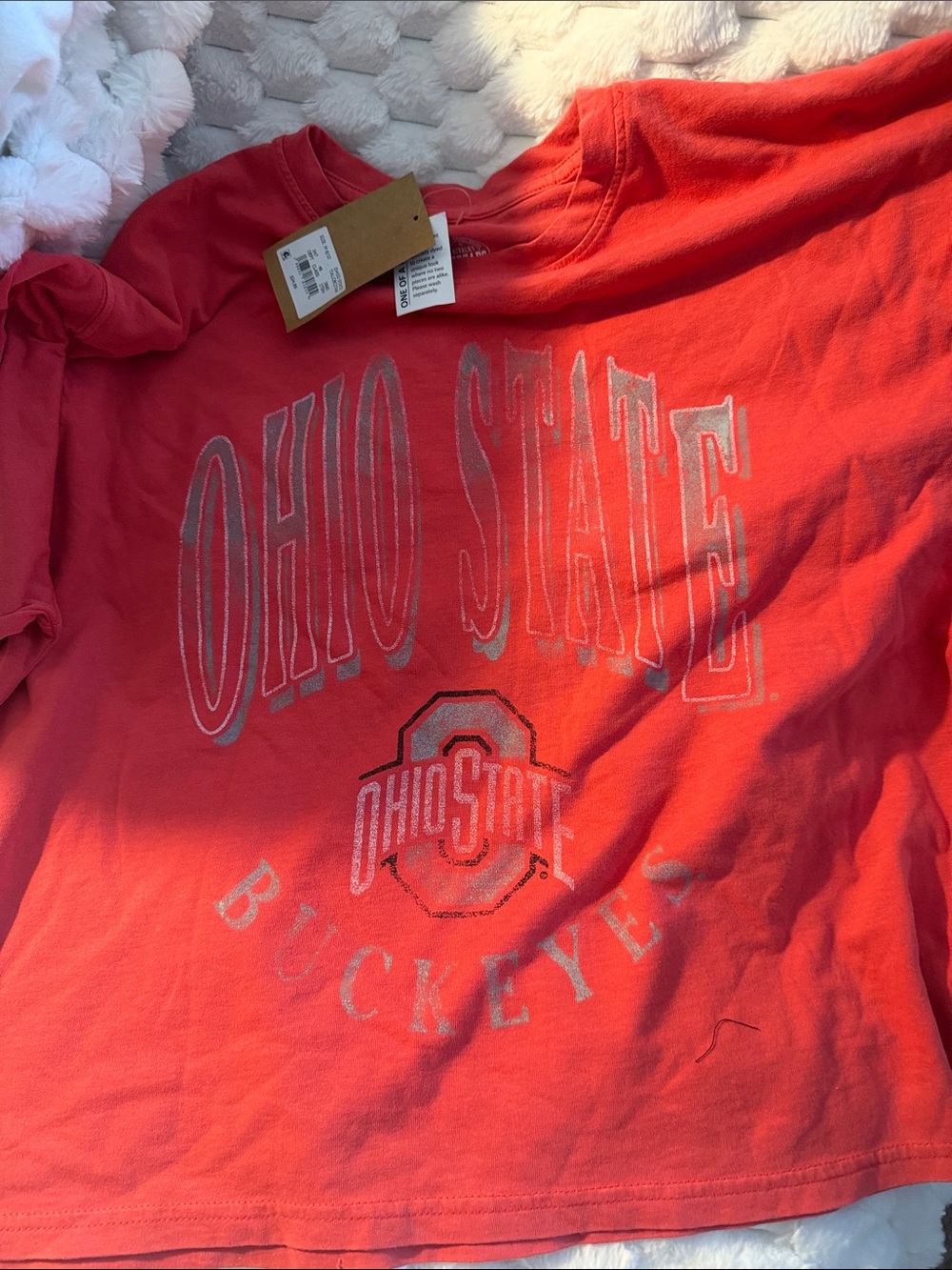 Rivalry Threads Ohio State Red Short Sleeve Tee